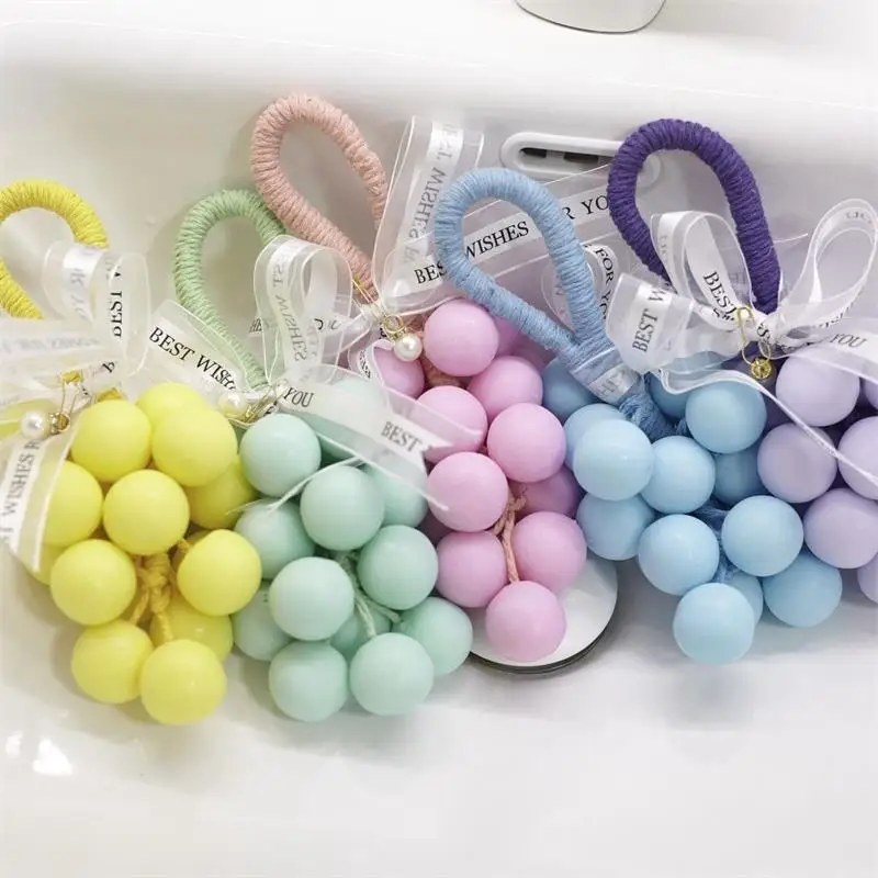 صندوق هدايا صابون مصنوع يدويًا، شكل عنب معكرون، ياسمين/ورد/لافندر/بار صابون نظيف برائحة الليمون، قلادة ديكور منزلي، لصالح الزفاف