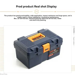 Portables Multifunction Tool Box Multifunctional Office Household Storage Case Wear-resistant Plastic Organizer Toolbox