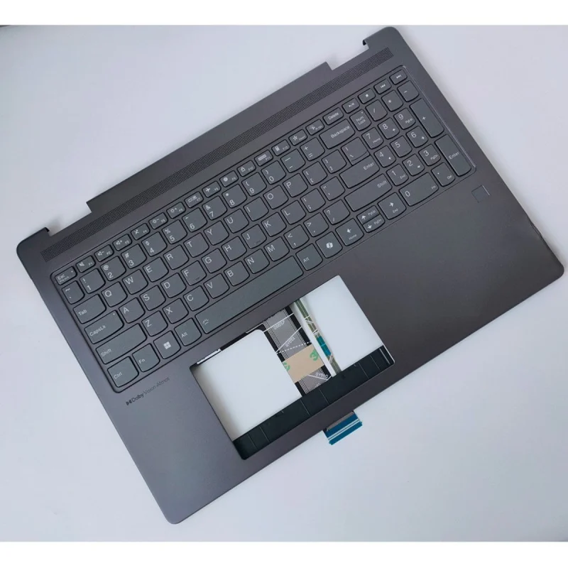 

Новая подставка для рук (пальмрест) с клавиатурой с подсветкой для Lenovo Yoga 7 2-IN-1 16IML9 83DL, артикул 5CB1N95158