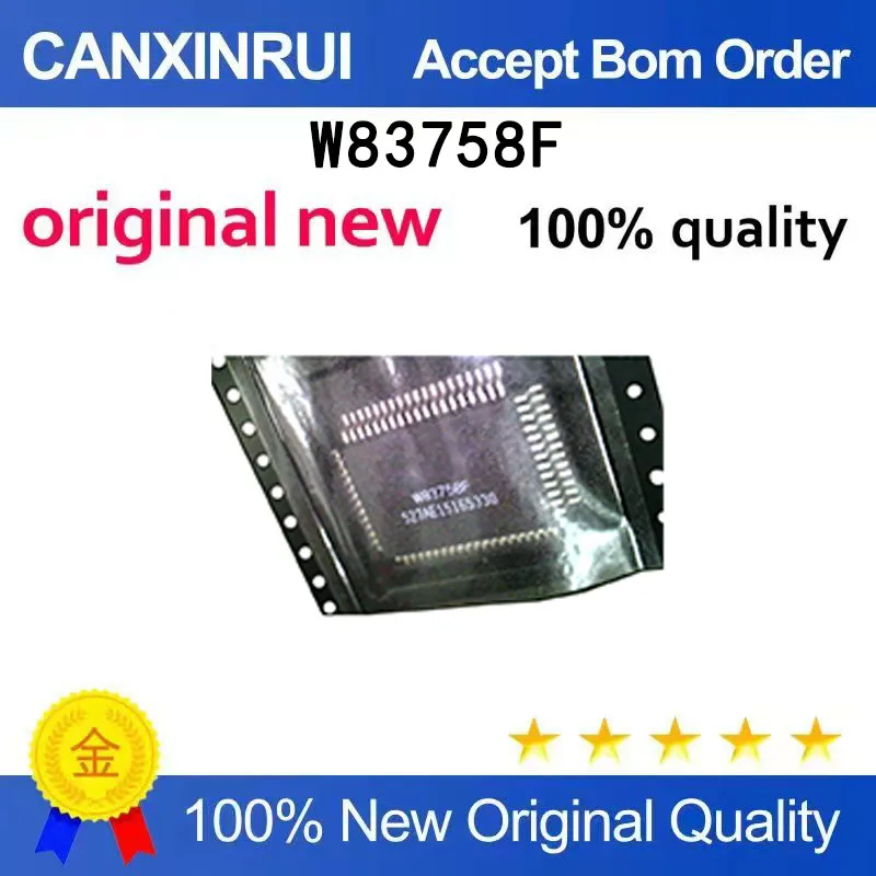 

(5-100 pieces)W83758F brand new original stock QFP chip
