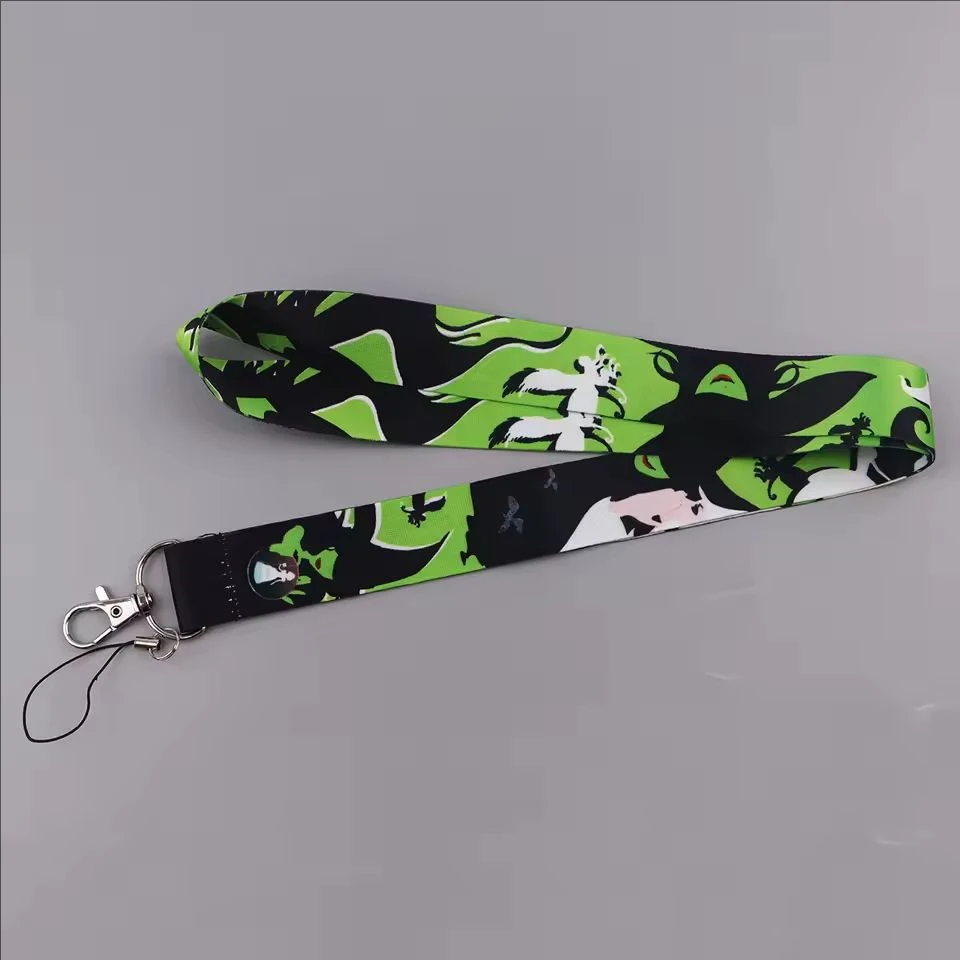 Wicked Witch Lanyard Car Keychain ID Card Pass Gym Mobile Phone Key Ring Badge Holder Jewelry New