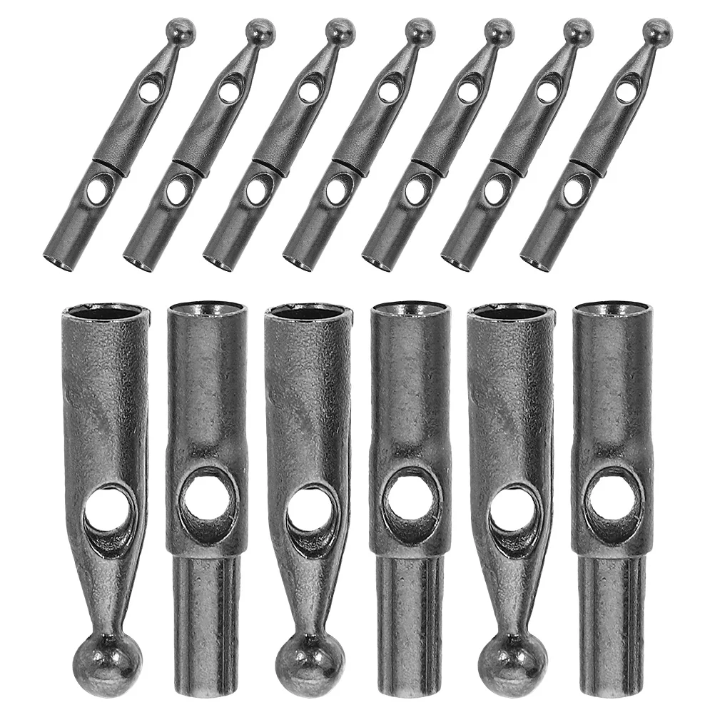 

20 Pcs Umbrella Tail Beads Metal Replacement Parts for Folding Sun Rain Umbrella Repair Accessories Anti Wear