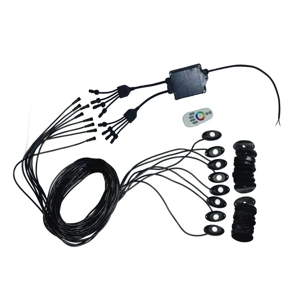 8 Pod Light Emitting Diode Rock Light Boat Deck Light Emitting Diode Courtesy Decorative