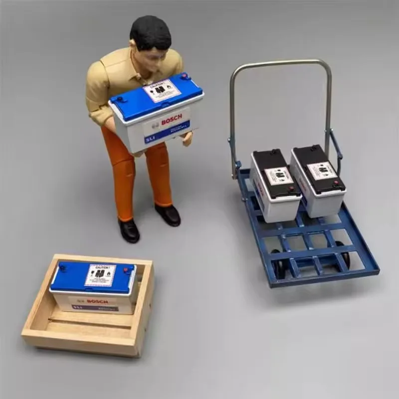 RC 1/14e Schaal Truck Simulatie Opslag Batterij Voor 1/14 Tamiya Kipper 770 s 56368 Actros Benz Man Lesu Model Auto accessoires rc