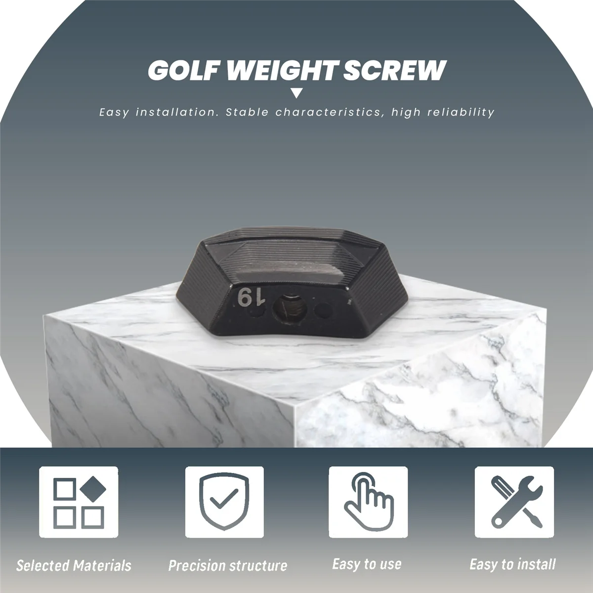 Hot Koop 1Pc Golf Gewicht voor Ping G425 Driver Golf Accessoires, 19G