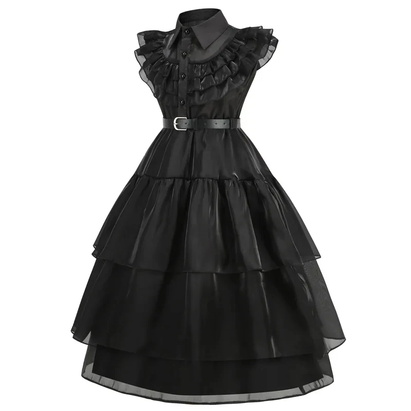

♥Halloween Cosplay Costume Adams Black Princess Dress New 2026 Topspeed Cos
