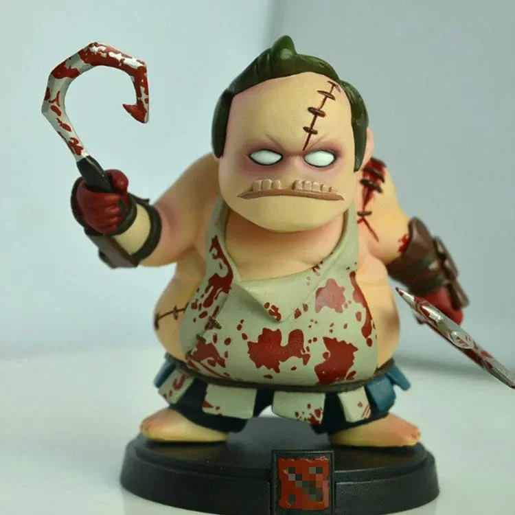 

12cm Terror Butcher Anime game Peripheral toys Pudge Garage Kits Packed Garage Kits model anime figure collect action toys