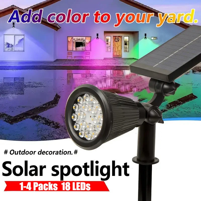1-4-packs-solar-garden-spotlights-18led-outdoor-landscape-yard-tree-lighting-semi-flush-mount-for-yard-lawn-path-porch-road-lamp