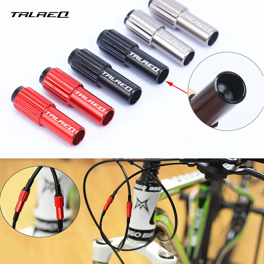 2pcs MTB Road Bike Bicycle Derailleur Regolatore Shift Cable Cap Connector Line Fine Micro Adjustment Screw Bolts 4mm 4.5mm