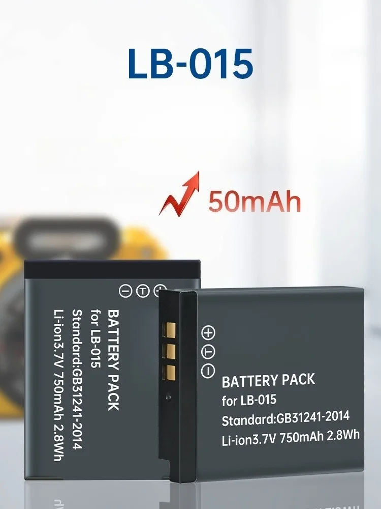 

Аккумулятор для камеры LB-015 емкостью 750 мАч, подходит для спортивной камеры Kodak PIXPRO WPZ2