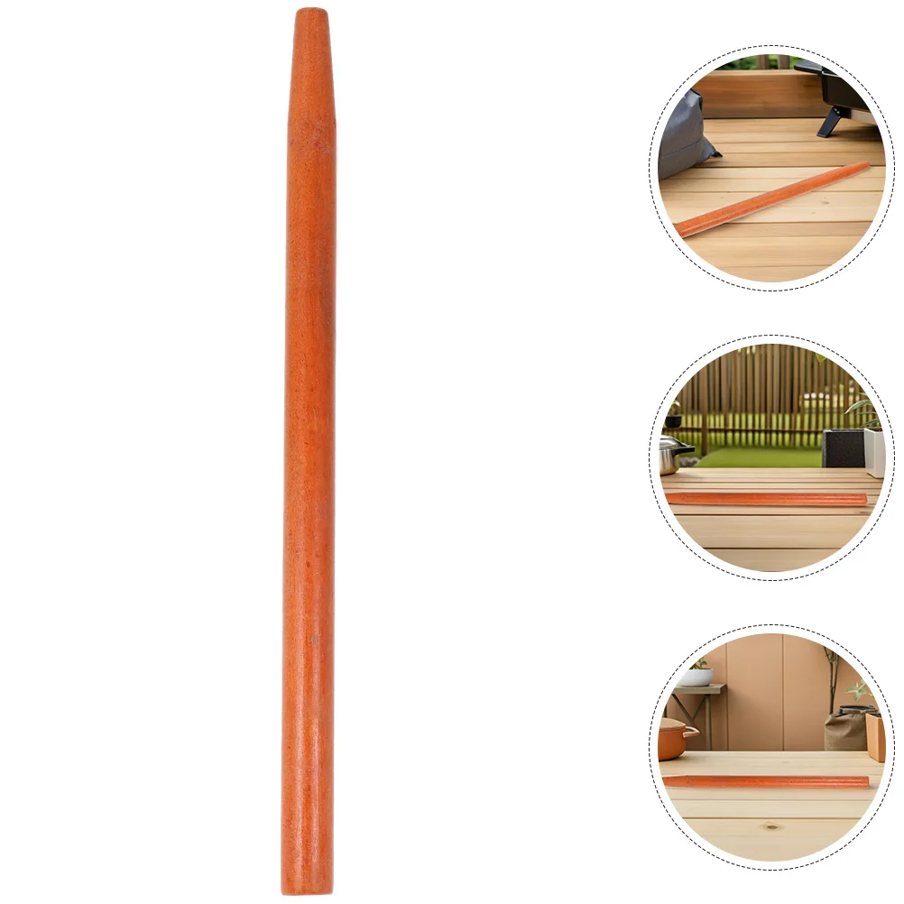 

2Pcs Hardwood Universal Tool Handle Replacement Wood Handles for Garden Use Hoe Shovel Spade Comfortable Grip Farm Tools