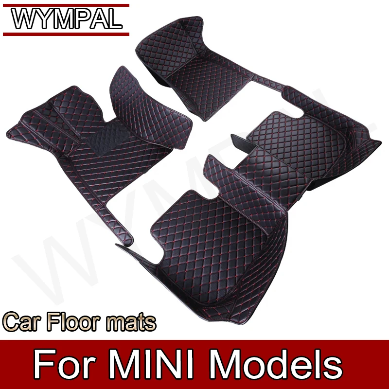 Car Floor Mat For MINI MINI(2door) MINI(4door) MINI(4door) MINI ONE(2door) ONE R52(2door) COOPER R56(2door) Car Accessories