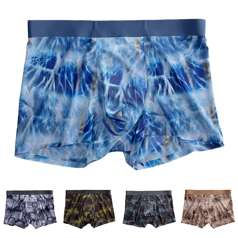 

Comfortable Briefs Breathable Underwear Daily Use 2XL Soft Material Male Boxers 95 Polyester Elastic Waistband