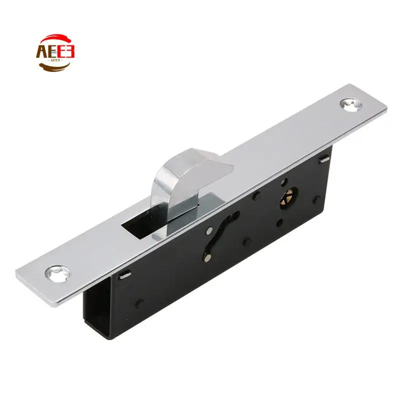 AEE3-1Set Sliding Door Hook Lock Security Wooden Door Floor Lock Household Locks
