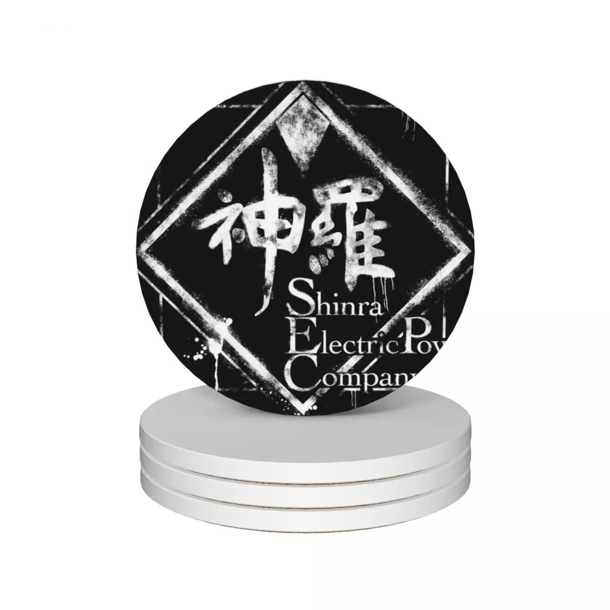 

Shinra Inc Ceramic Coasters (Set of 4) personalize for ceramics pot holder Coasters