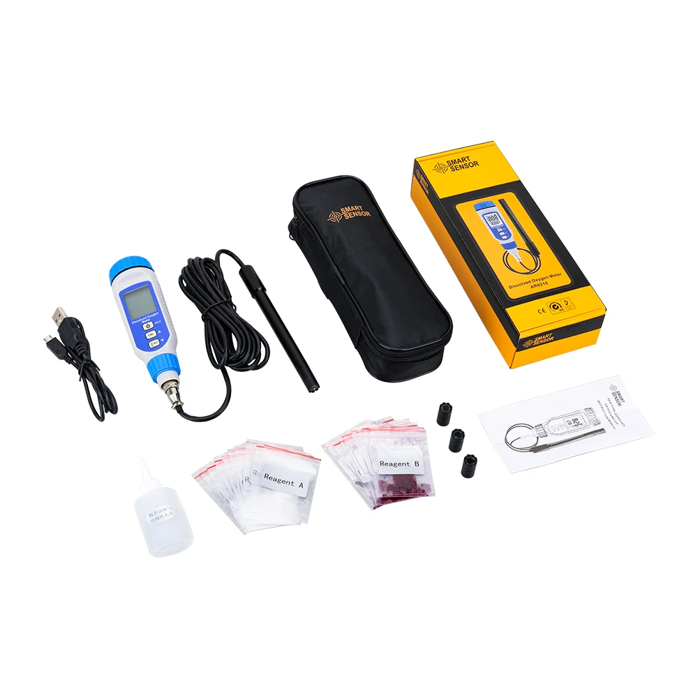 Digital Dissolved Oxygen Meter Water Quality Tester Portable Oxygen Analyzer Pen Type Water Oxygen Contents Detector