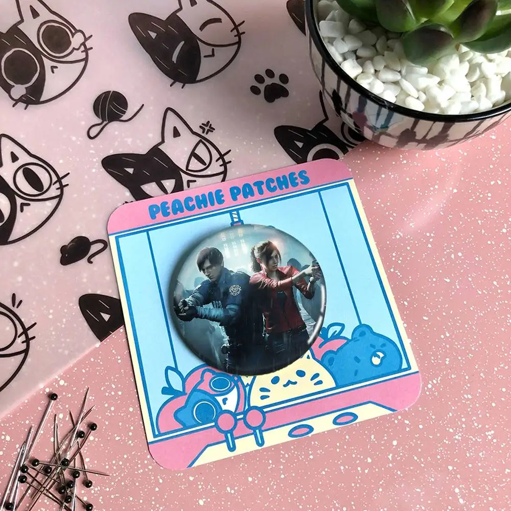 لعبة فيديو R-Residents شارات الشر دبابيس التلبيب دبابيس قبعة دبابيس دبابيس الهدايا ديكور حقائب الظهر