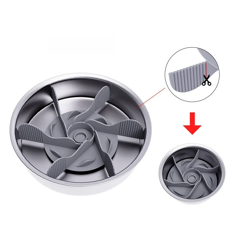 

Silicone Slow Feeder Mat Dog Cat Anti Gulping Food Bowl Non Slip Easy Clean Healthy Eating Pet Slow Eating Dish Supplies