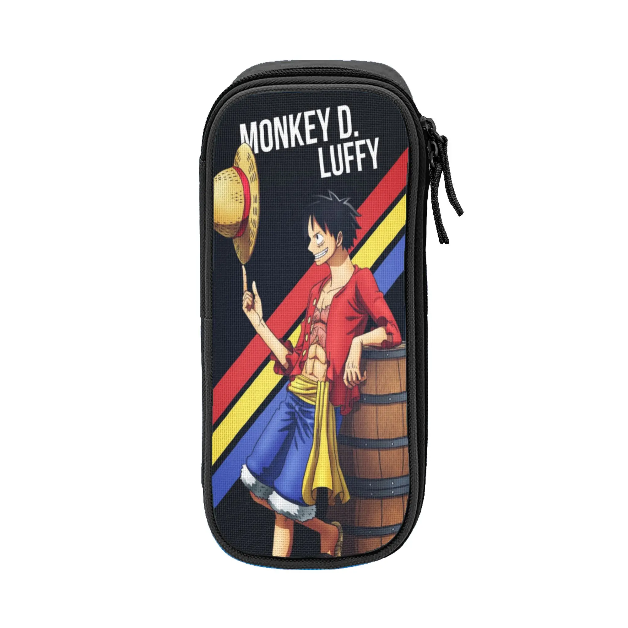 

Large-capacity Pencil Pouch o-one-piece-e onepiece luffys School Supplies Double Layer Pen Case Girl Makeup Bags Perfect Gifts