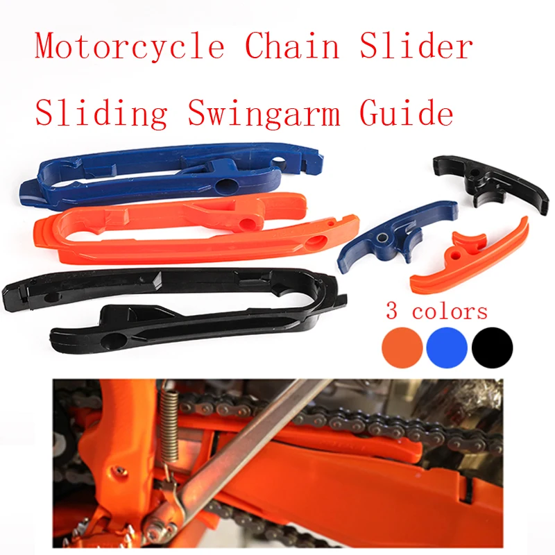 

For KTM EXC EXC-F SX SX-F XC XC-F XCW XCF-W 125 150 250 300 350 450 500 2017–2023 Motorcycle Chain Slider Sliding Swingarm Guide