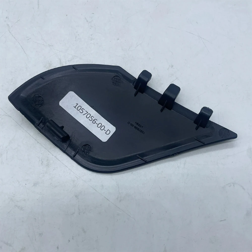 High Quality 1057056-00-D for Model X Model S 2016 2017 2018 2019 2020 2021 Black Front Bumper Tow Hook Cap Eye Cover 105705600D