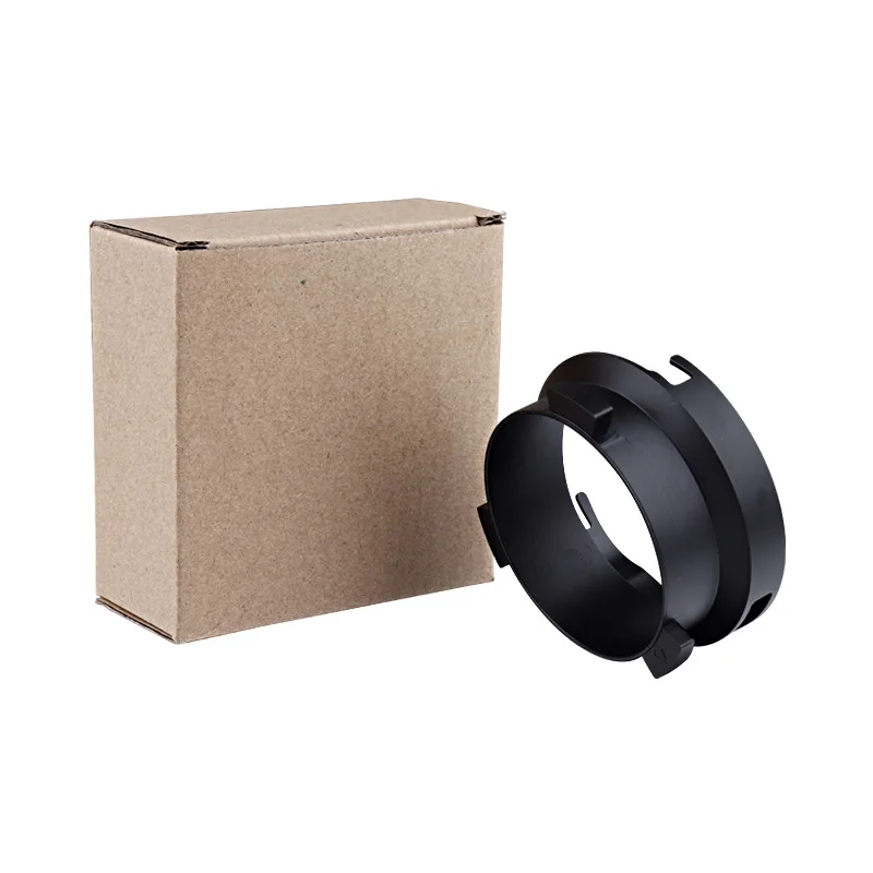 57MM Intelligent Dosing Ring Espresso Barista Profilter For Brewing Bowl Coffee Powder Delong 9 Coffee Power Anti-fly Tool