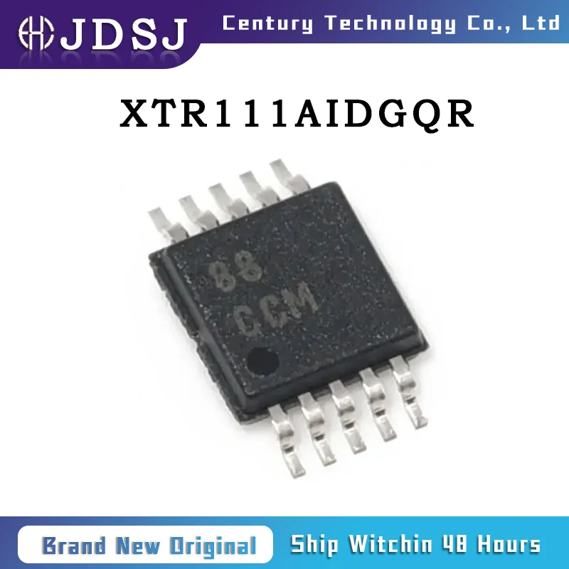 1PCS/10PCS/50PCS/100PCS XTR111AIDGQR IC PREC VOLT-CURR CONV/TX 10MSOP Brand New Original Chip