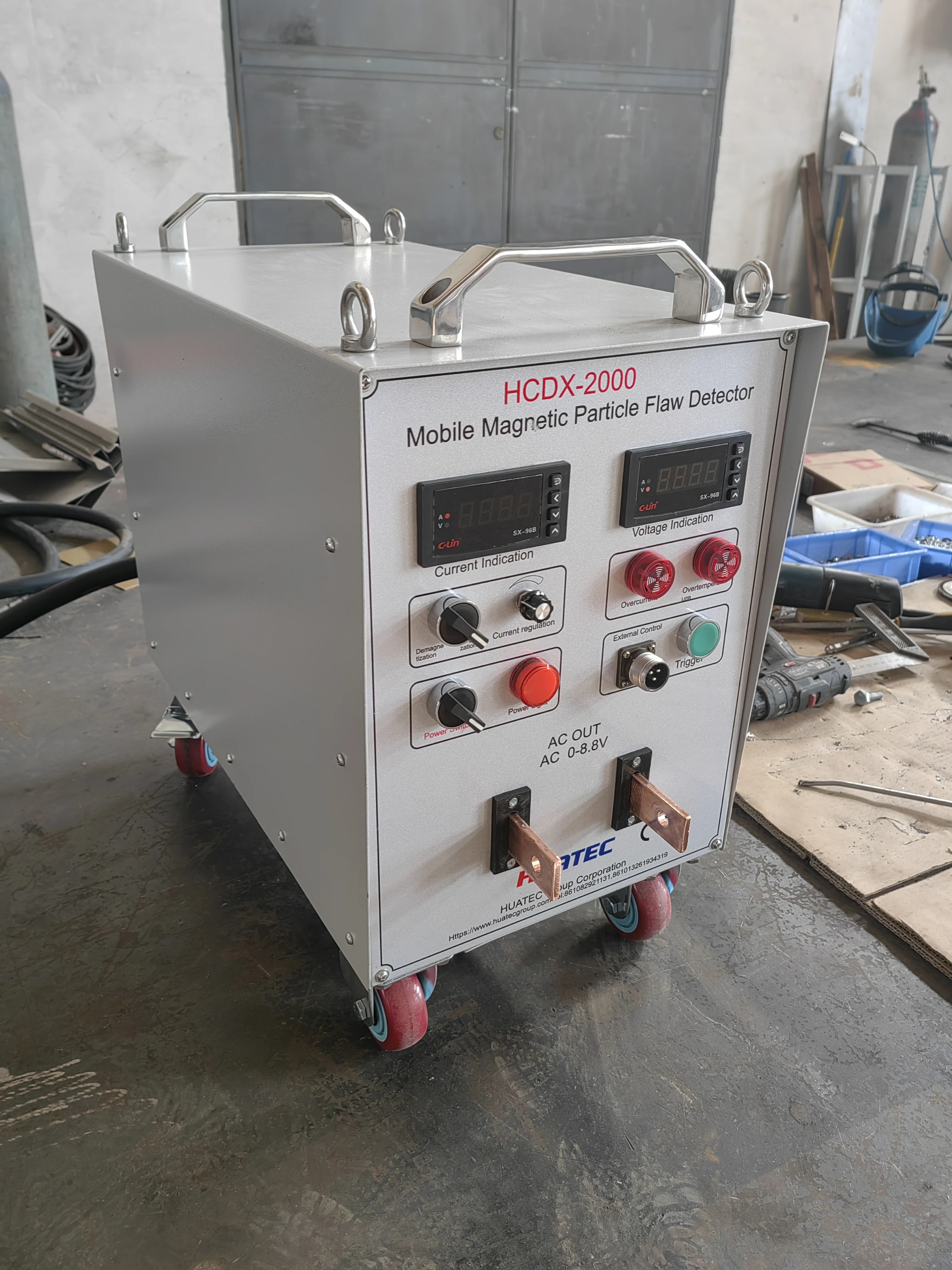 HCDX-2000A Magnetization Magnetic Particles Flaw Detector for NDT MPI Testing 0-2000A