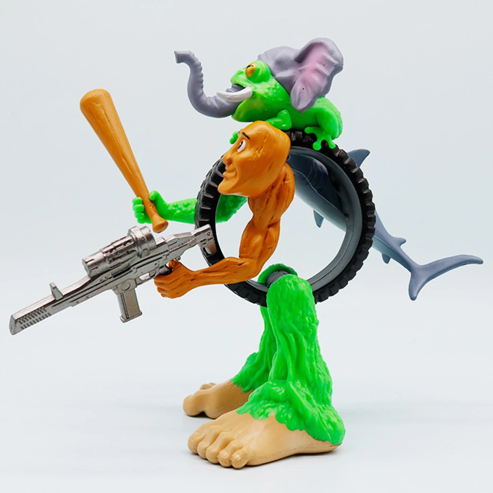 Italian Brainrot AI Animals Tung Tung Tung Sahur Figure Tralalelo Tralala Figurine Doll Toy Desk Decoration Model Ornament Gift