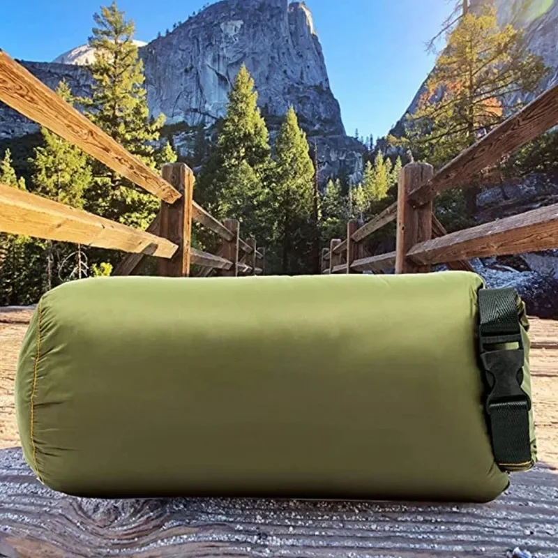 

Ultralight Down Camping Blanket Outdoor Portable Storage Compression Slumber Bag Travel Sundries Bag Waterproof Lazy Bag