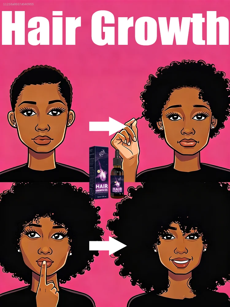 Volumizing Scalp Oil - Instantly Plumps Fine Hair, Strengthens Roots & Adds Visible Fullness with Natural Plant Extracts.