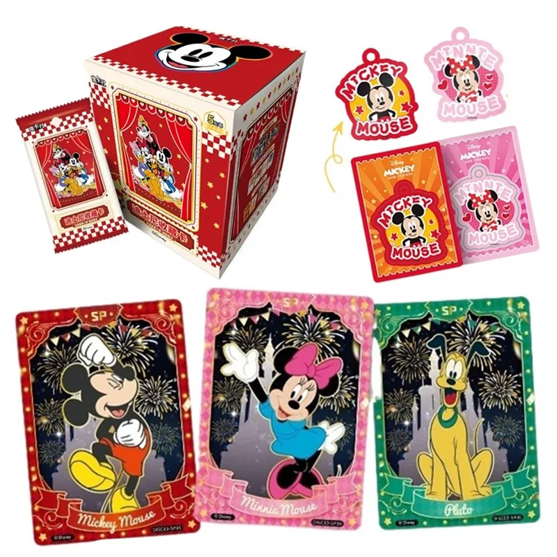 Card Fun Disney Card Authentic Authorization Platinum Edition Mickey Mouse Minnie Mouse Donald Duck Rare Collection Card Toys