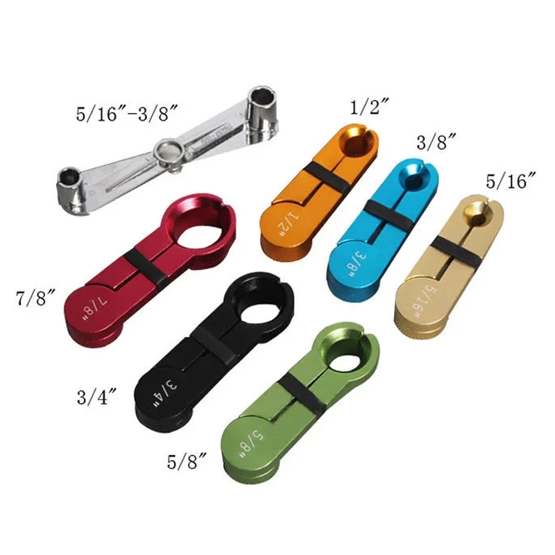 22pcs Fuel & Air Conditioning Disconnection Tool Set Automotive AC Hose Fuel Lines Refrigerant pipe disassembly tool