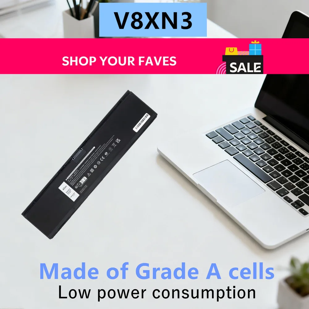 V8XN3 34GKR Laptop Battery For Dell Latitude E7440 E7450 E7420 Series 3RNFD G95J5 0909H5  0G95J5 5K1GW