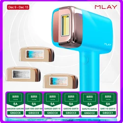 MLAY IPL Hair Removal 500,000 Flash Laser Depilator 5 Levels Laser Epilator Painless Electric Epilator Body Bikini Machine