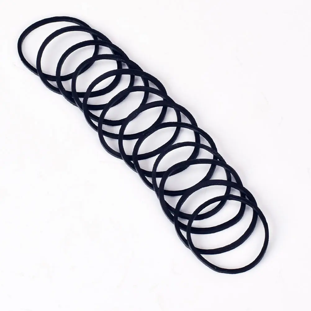 

500pcs Black Rubber Bands Tattoo Machine Accessories Replacement Parts Supplies Kit Compact Lightweight Elastic Tool for Tattoo