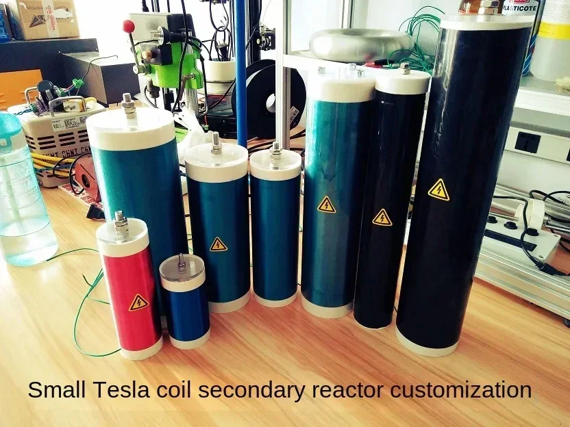 Tesla coil DR QCW PLL SSTC secondary coil reactor winding can be directly shot and customized.