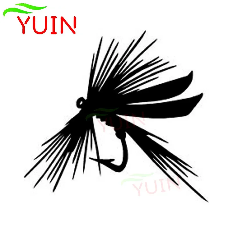 

FLY FISHING LURE Car Sticker Fashion Cars Accessories Personalized Window Decoration High Quality Waterproof Exquisite Decals