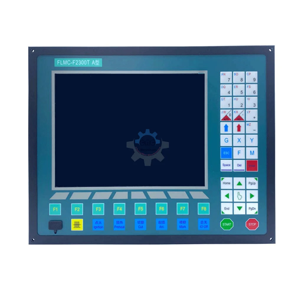 F2300AT Fangling V5.0 2-axis plasma flame cutting controller flat cutting built-in height control F16301 arc voltage adjustment