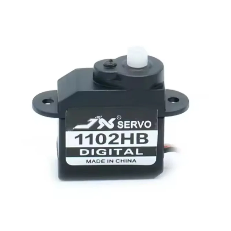 JX PDI-1102HB Servo digitale da 2,1 g - 0,24 kg - cm@4,8 V 0,26 kg - cm@6 V 0,09 sec/60 ° , 330 Hz 90 °   Mini servo RC coreless con ingranaggi in plastica