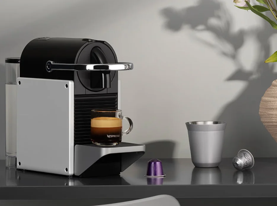 NESPRESSO pixie C62 home Capsule Coffee maker Home Full Auto household cafe machine Nespresso Machine 19bar 0.7L 230V silver DIY