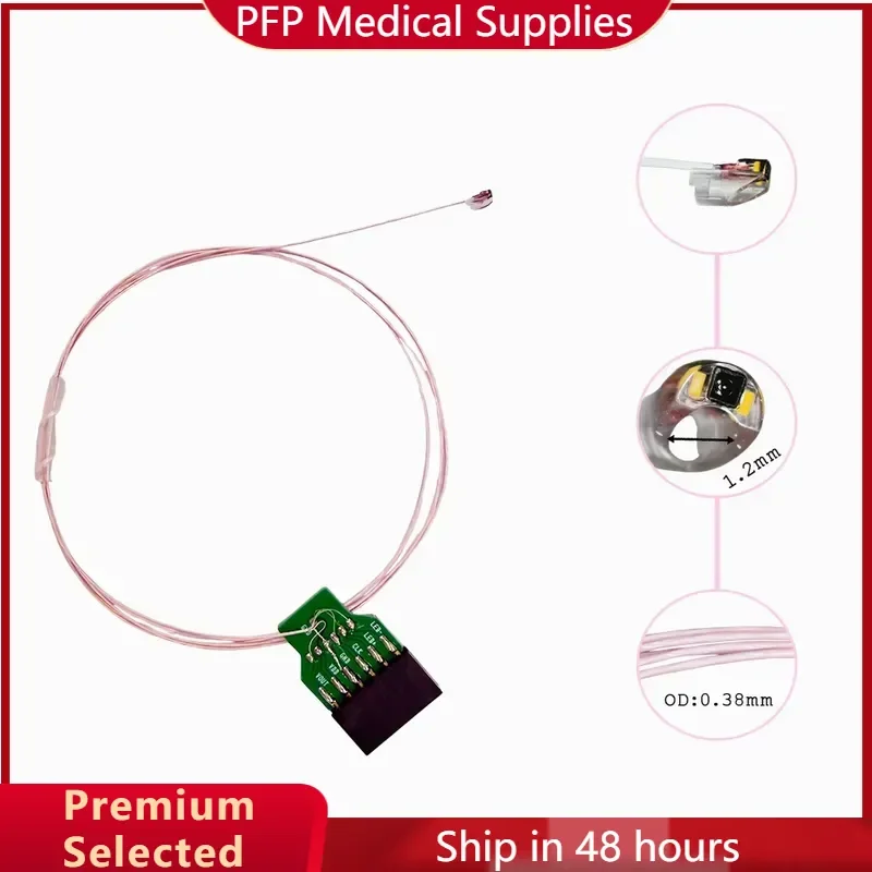 AP08 for OCHTA10 1.2mm Front Tip with 2 LEDs USB Camera Module for Smartphone Veterinary Instrument Proctoscope