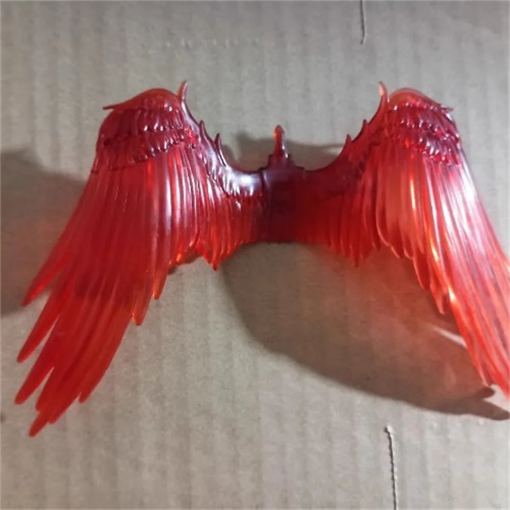 

Little 1/12 Scale Soldier Doll Accessories Red Transparent Wings Model Toy Fit 6'' Action Figure Body In Stock