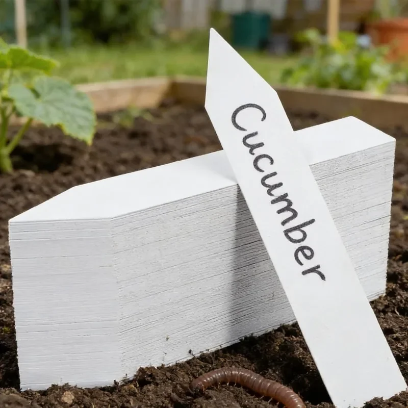 Etiquettes de plantes pour pots de pépinière, marqueurs de fleurs, étiquettes pour plantes, marques pour semis, outils et accessoires de bricolage, vente en gros