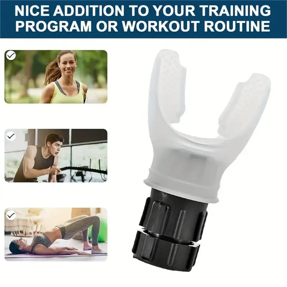 Your Respiratory Muscles Anywhere with Our Portable Lightweight Lung Exerciser Compact Silicone Breathing Exercise Device