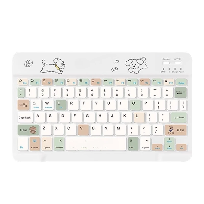 Wireless bluetooth tablet keyboard for Apple 7 external keyboard