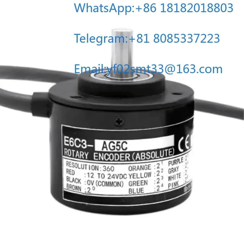 Single Cycle Absolute Encoder E6C3-AG5C E6C3-AG5B 360P 256P for Position Feedback