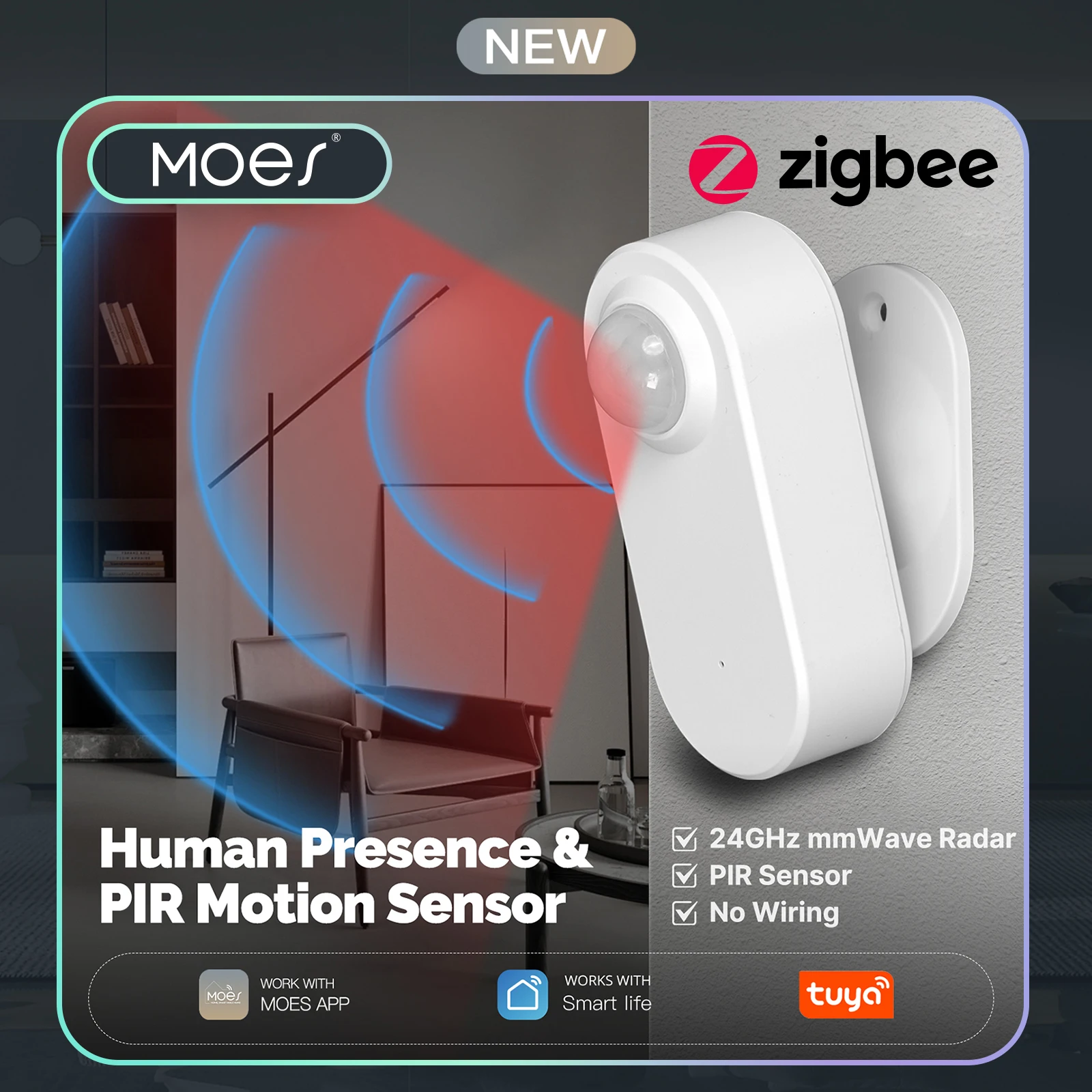 Moes Tuya Zigbee Sm…