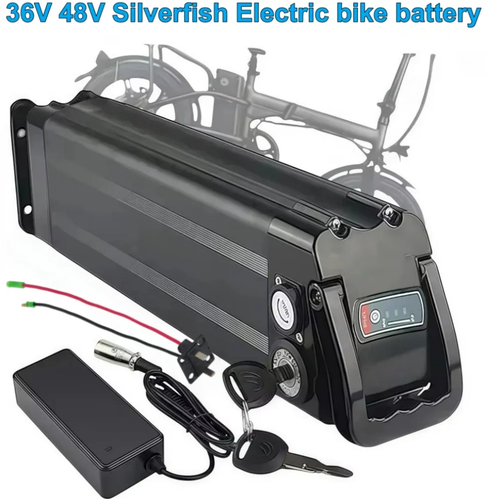 Higher Quality 48V 20AH 17AH 15AH Silverfish Lithium Ion High Power 250W 500W 750W 1000W 36V 20AH 15AH 18650 BatteryPack+charger