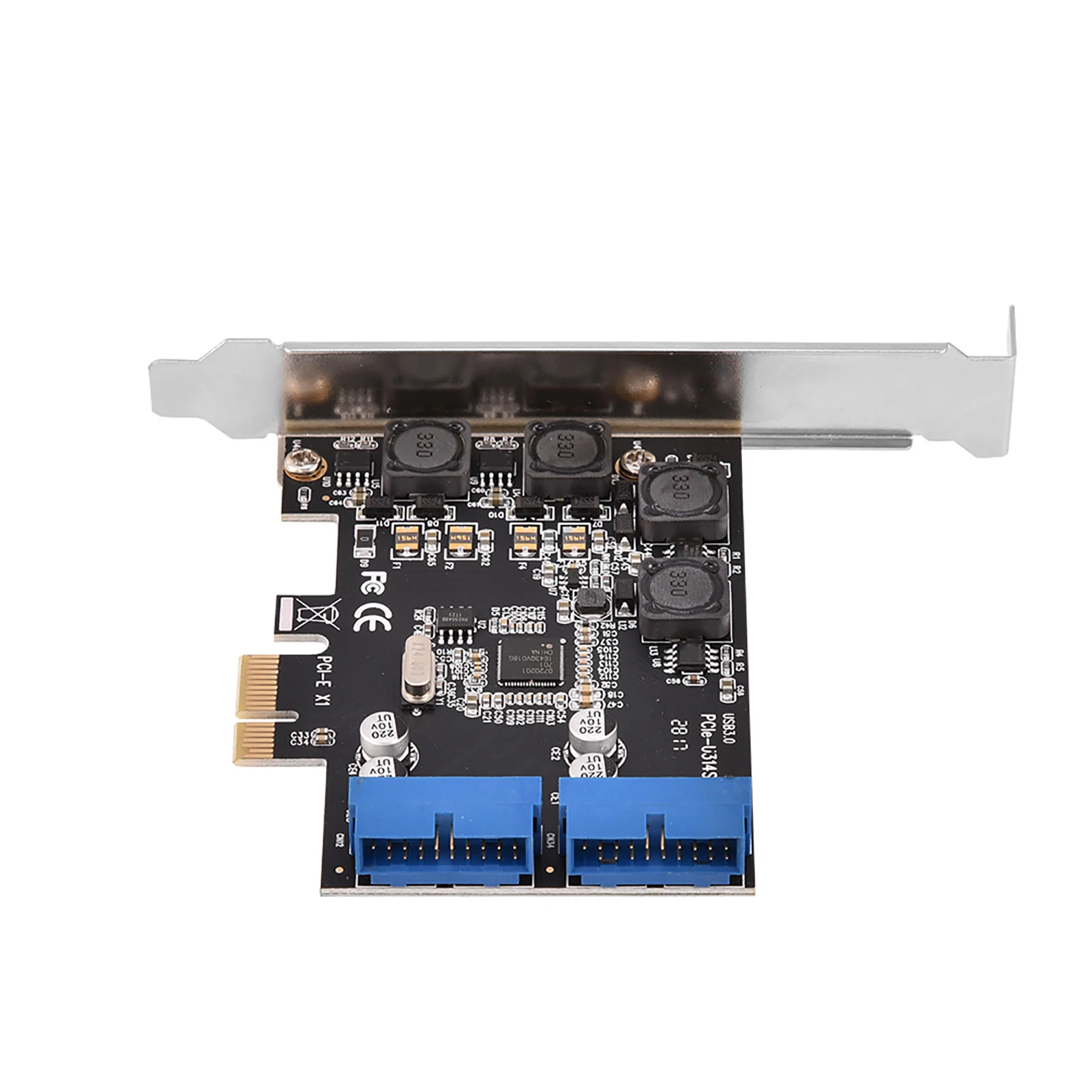 

Карта расширения PCI‑E USB 3.0 с 2 внутренними портами USB 3.0 (19-контактный разъем) для PCI Express, низкопрофильная